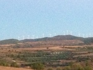 More wind mills, Spain is very green minded