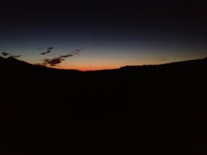 Today's sunrise was impressive, I wish I could capture it better