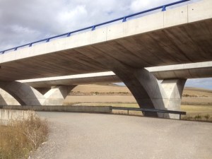 This is a highway underpass, I thought it looked kinda Star Trek, I liked it.