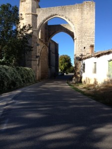 We passed right thru it