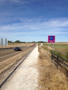 This is what we walked almost all day