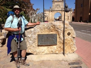 The center of the Camino