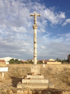 You see crosses like this when you enter a town