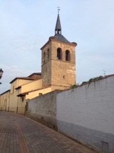 A church coming into town