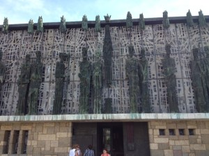 In Virgen, these are made out of skinny slices of slate