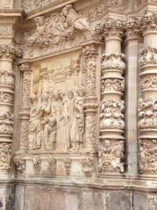 Closer  of doorway, Do call this things frescos?