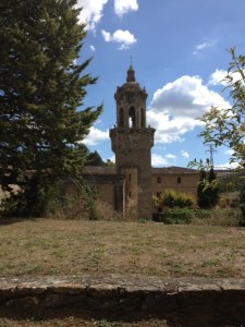 A church, closer to it now