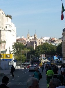 This church was tucked in behind the Prado Museo 