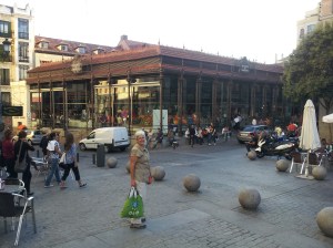 This was a tapas market/bar. Like Quincey market, all tapas! Very cool!