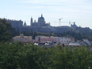 We can see the cathedral from here