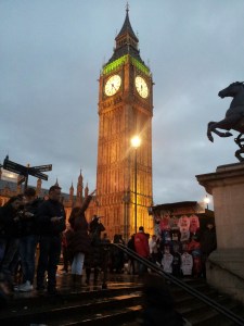 Big Ben at night