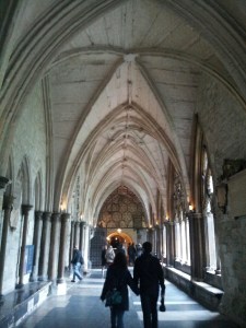 No pictures in Westminster Abby but this in the hallway on the way to their  store