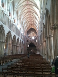 In cathedral, you can see the scissor arch