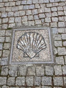 A way mark in the city