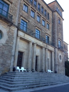 Our alburgue, Semenario Menor, place was huge